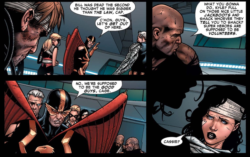 Illustration for article titled With Civil War, Marvel dusted off inane source material for superfights